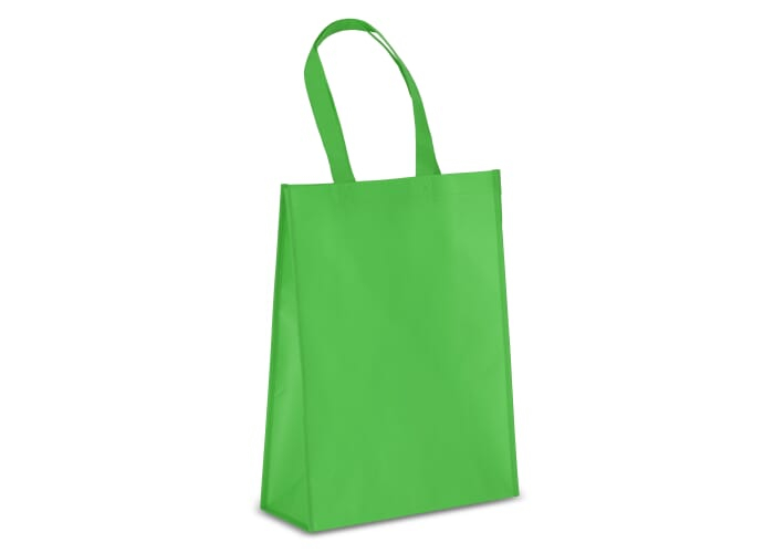 Sac cabas rPET laminé non tissé 105g publicitaire Vert clair